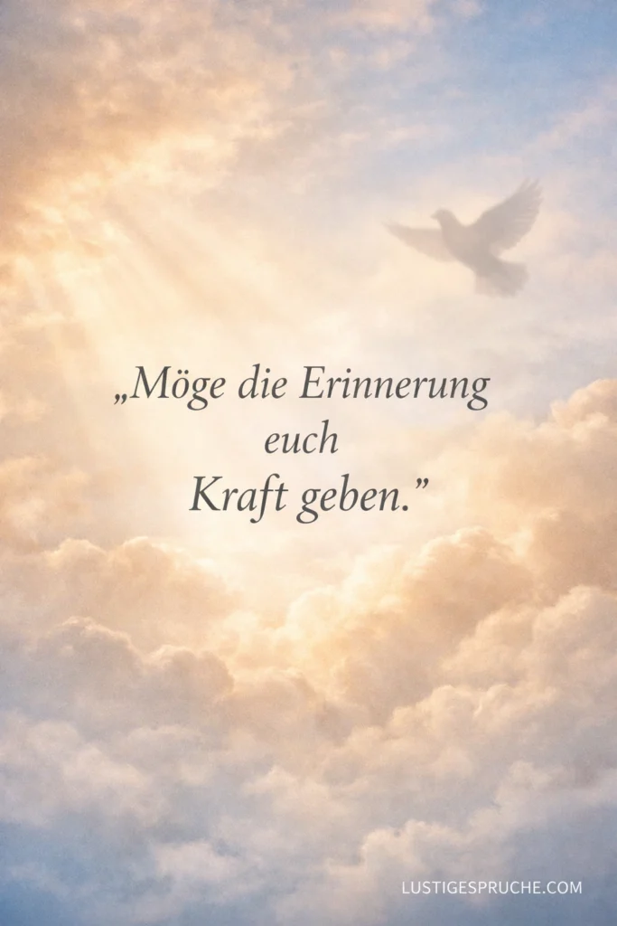 Ruhe in Frieden Sprüche