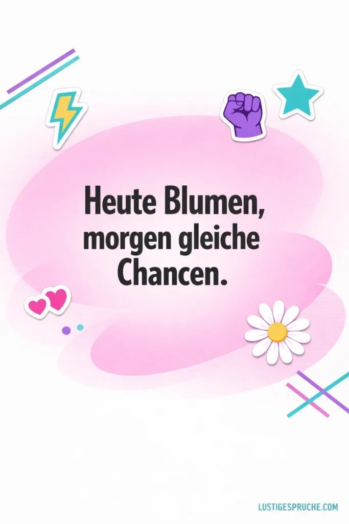 Sprüche für Weltfrauentag