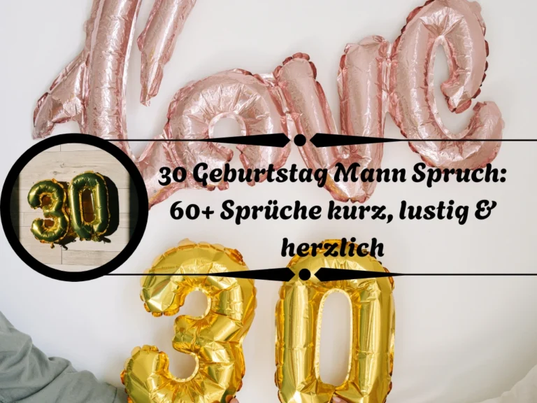 30 Geburtstag Mann Spruch