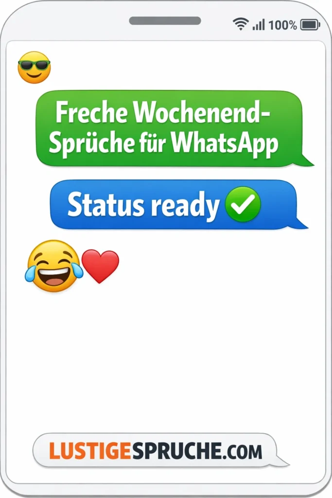 Frech Wochenende Sprüche