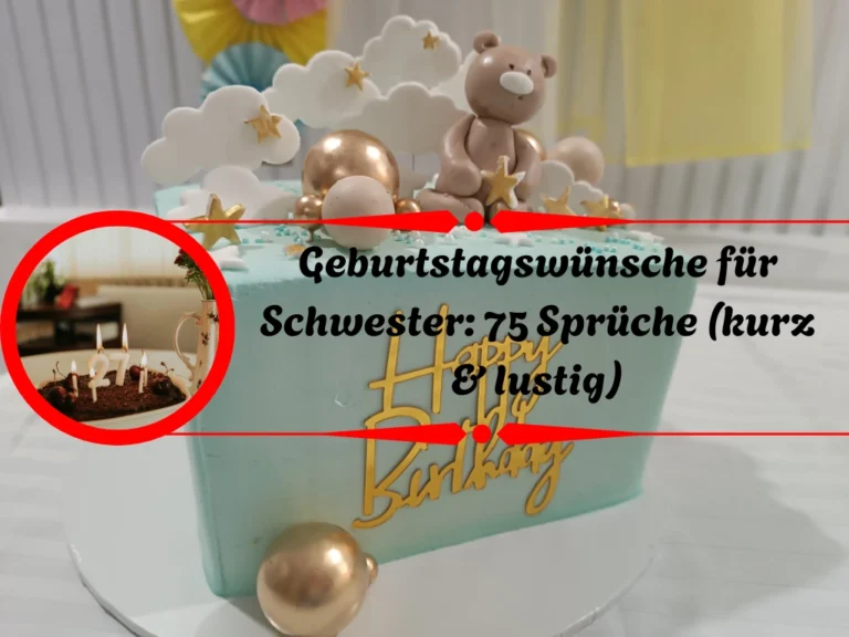 geburtstagswünsche für schwester