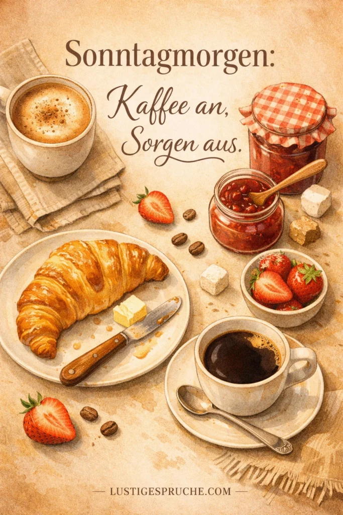 Sonntag Sprüche lustig