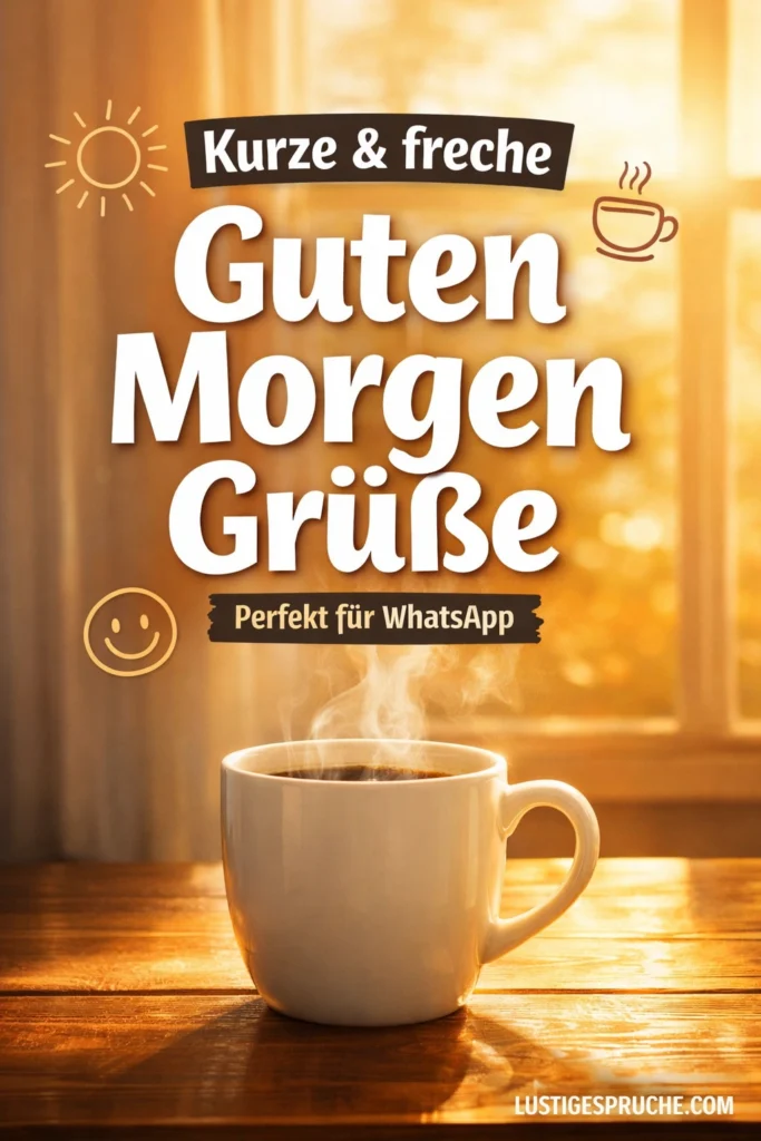 Lustig freche Guten Morgen Grüße
