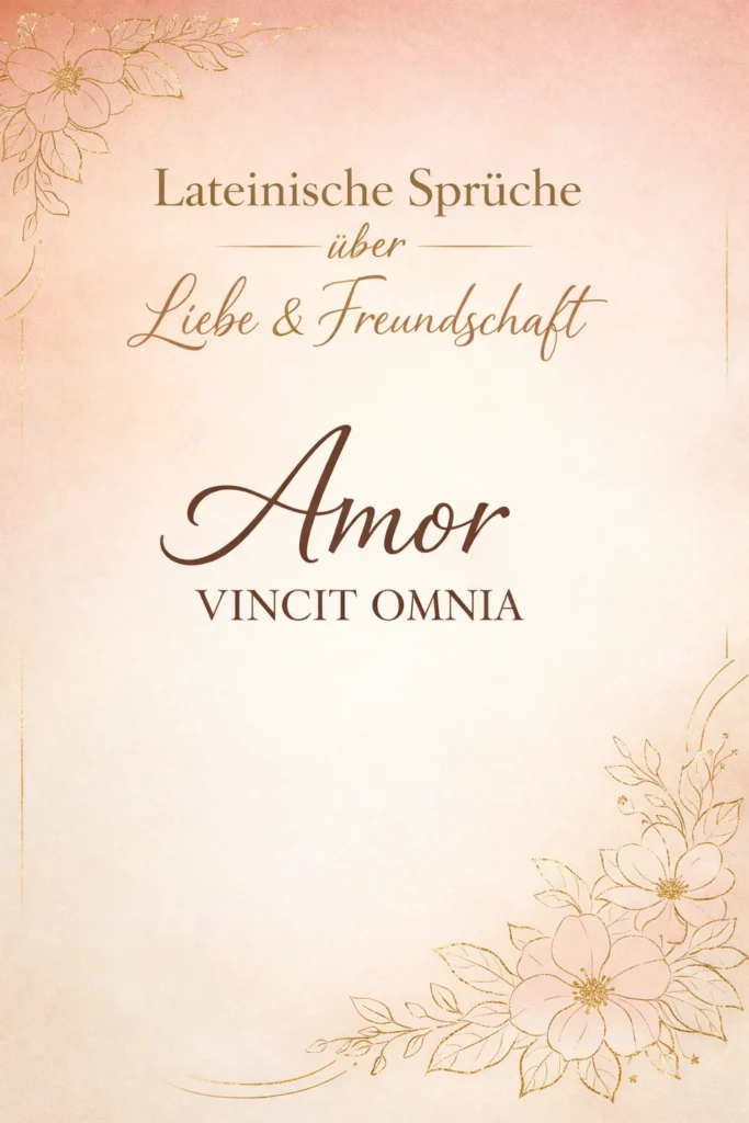 Lateinische Sprüche