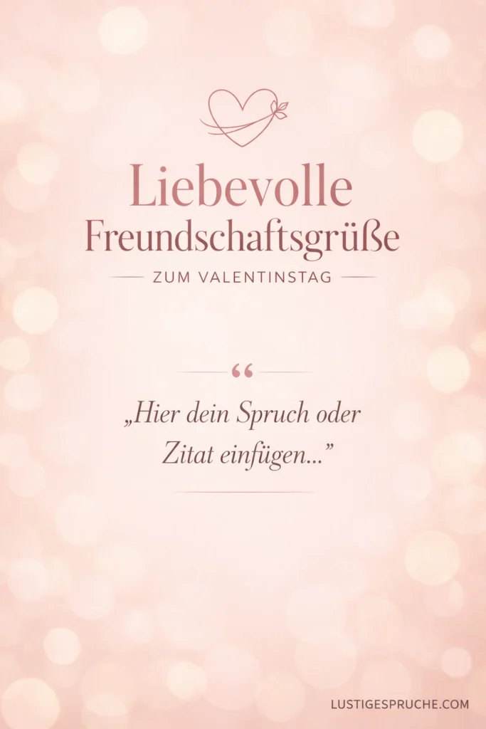 Freundschaft WhatsApp Valentinstag Sprüche