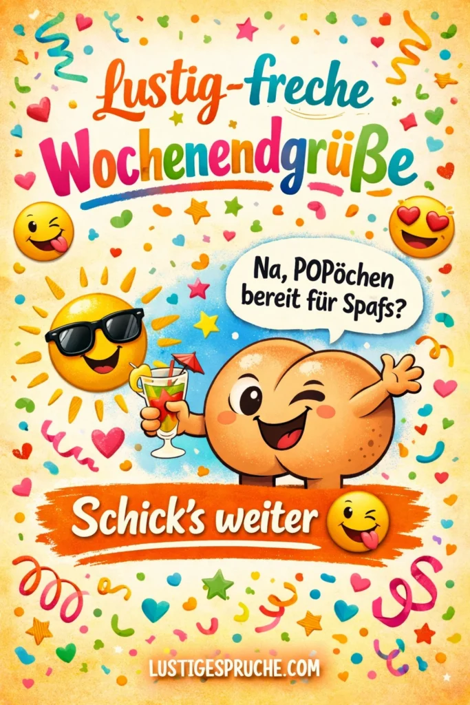 Frech Wochenende Sprüche