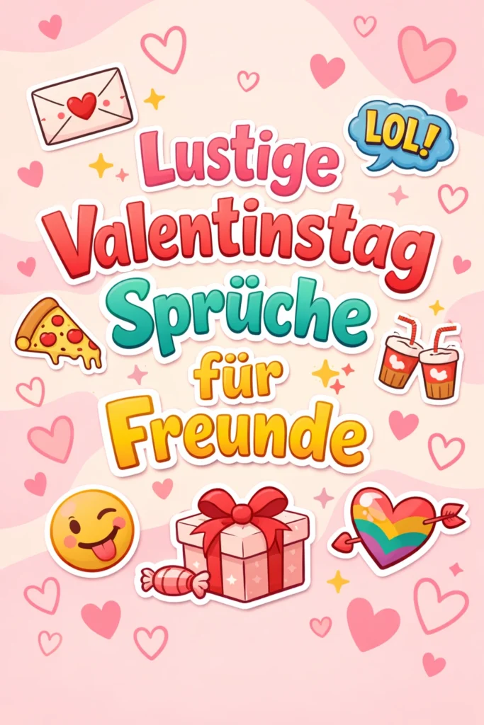 Valentinstag Sprüche für Freunde