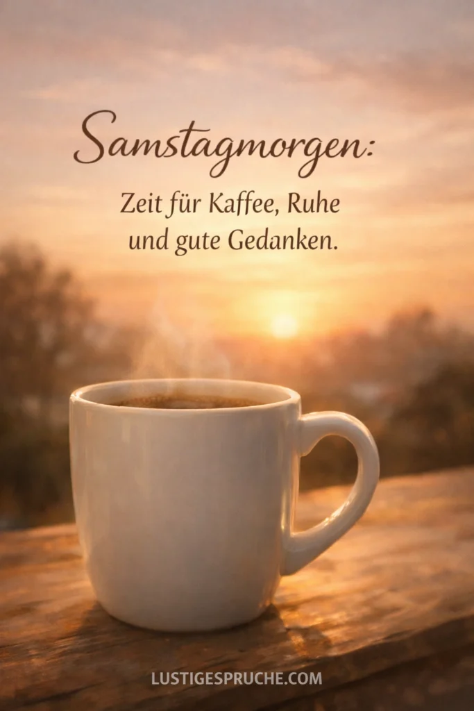 Sprüche zum Samstag