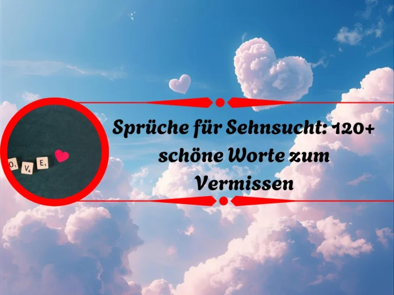 Sprüche für Sehnsucht: 120+ schöne Worte zum Vermissen Sprüche für Sehnsucht