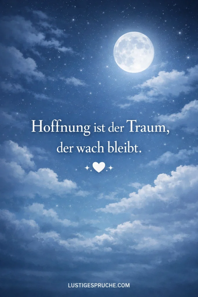 Sprüche über das Träumen Hoffnung Zitate für schwere Zeiten