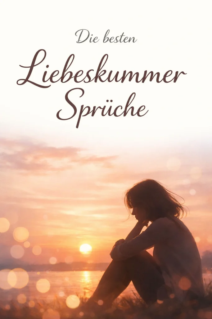 Sprüche bei Liebeskummer