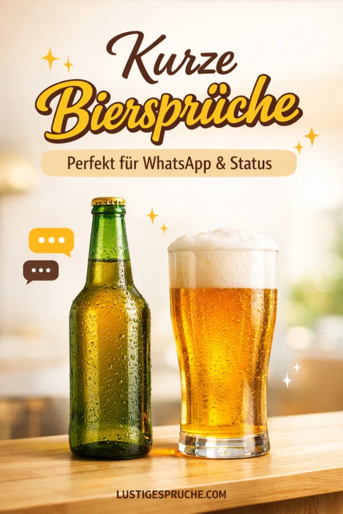 Sprüche Bier