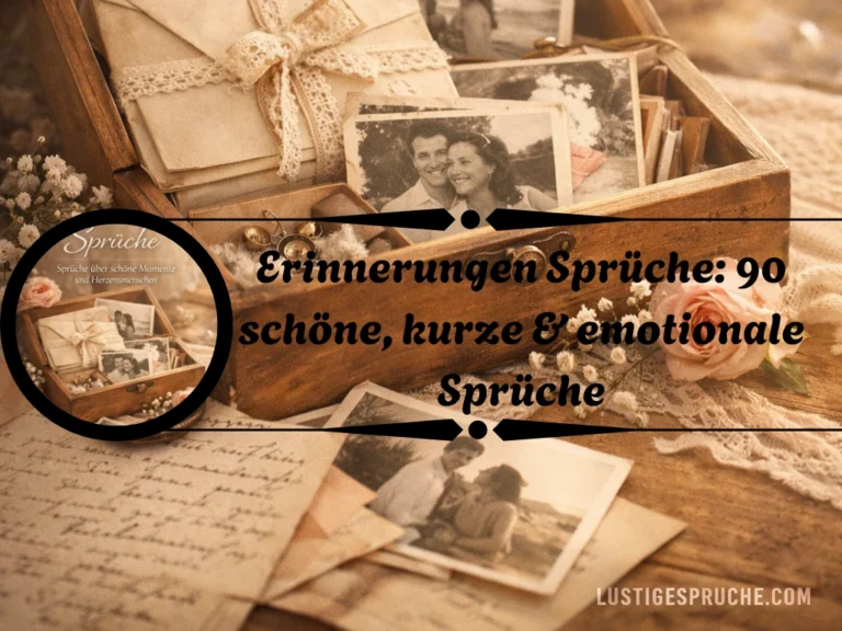Erinnerungen Sprüche: 90 schöne, kurze & emotionale Sprüche Erinnerungen Sprüche