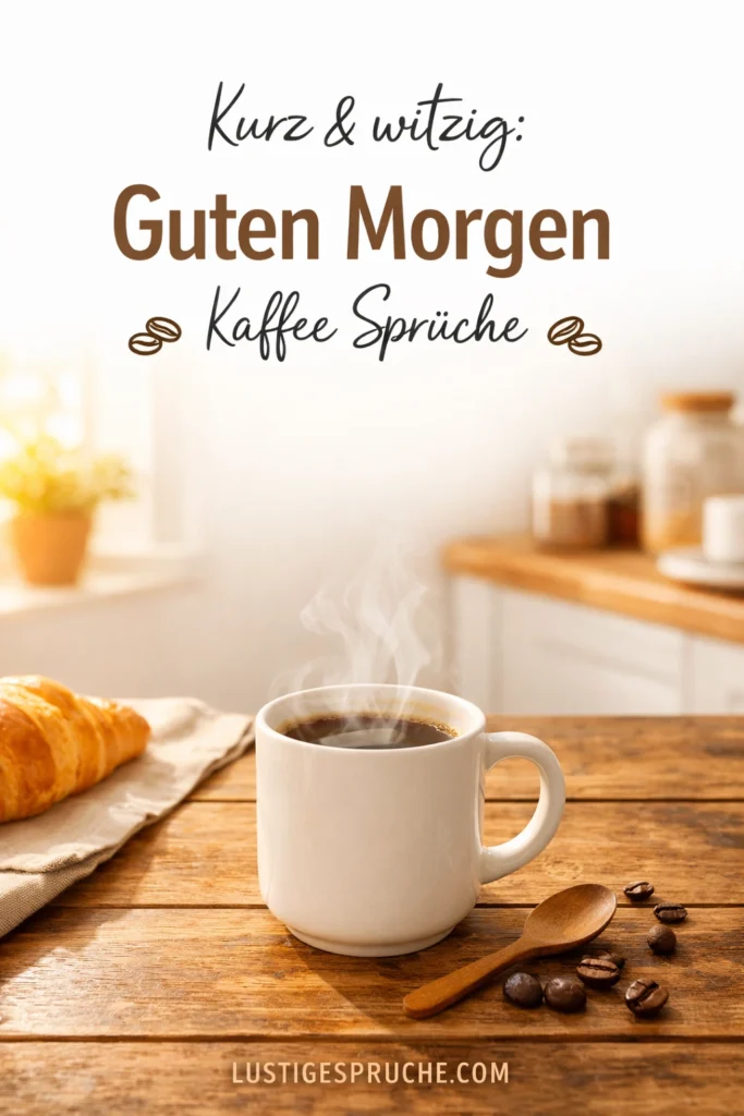 Lustig Guten Morgen Kaffee Witzig