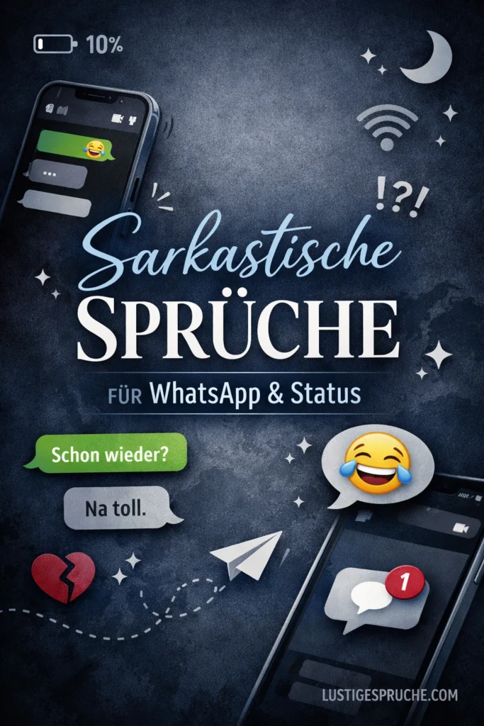 Böse Sprüche Sarkasmus