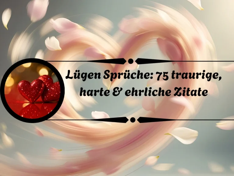Lügen Sprüche