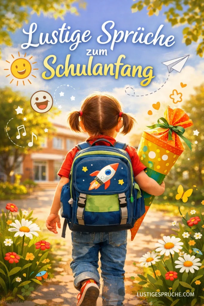 Lustige Sprüche zum Schulanfang