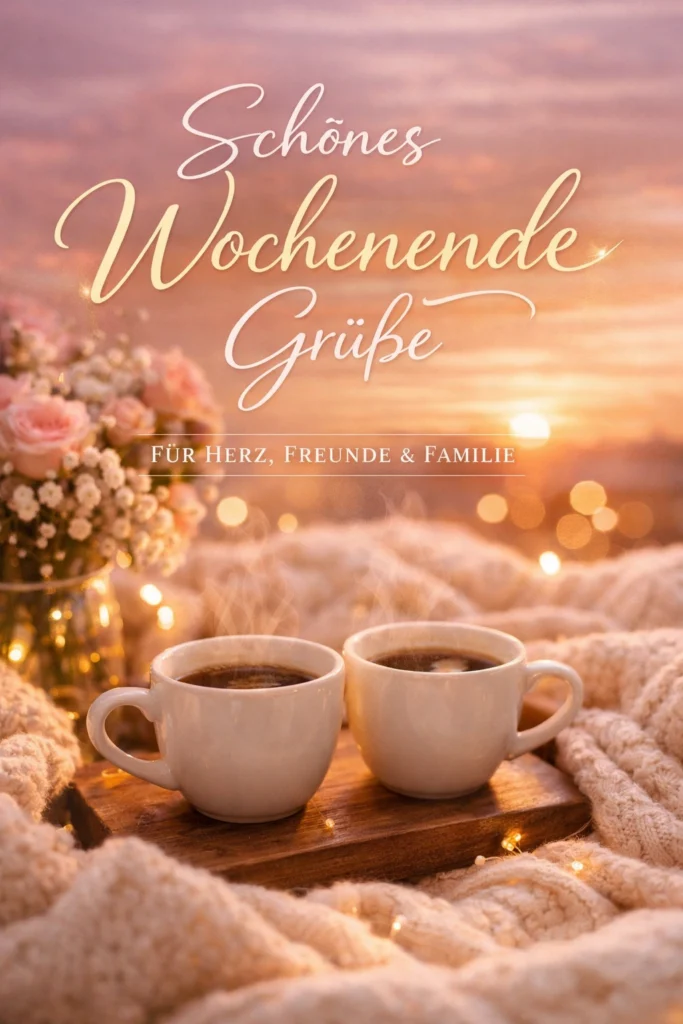 Schönes Wochenende Grüße