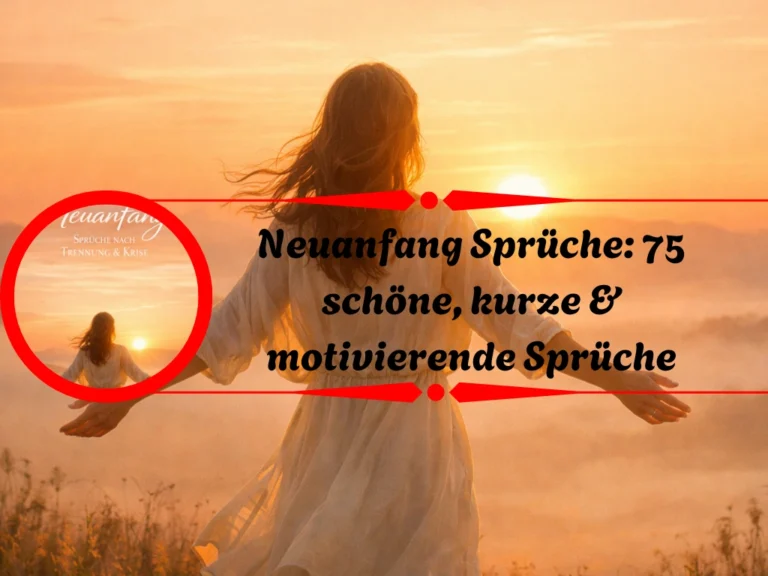 Neuanfang Sprüche: 75 schöne, kurze & motivierende Sprüche Neuanfang Sprüche