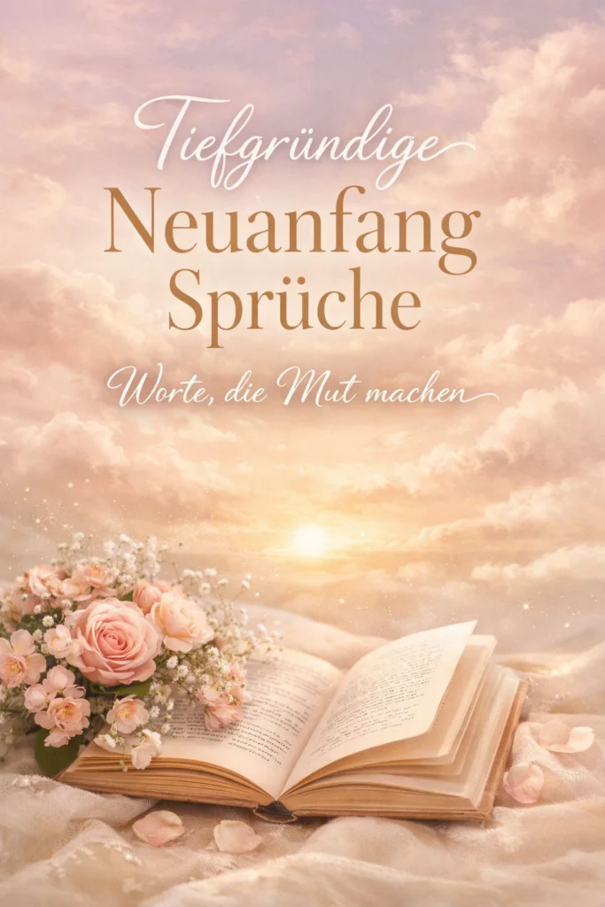 Neuanfang Sprüche