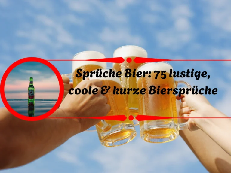 Sprüche Bier