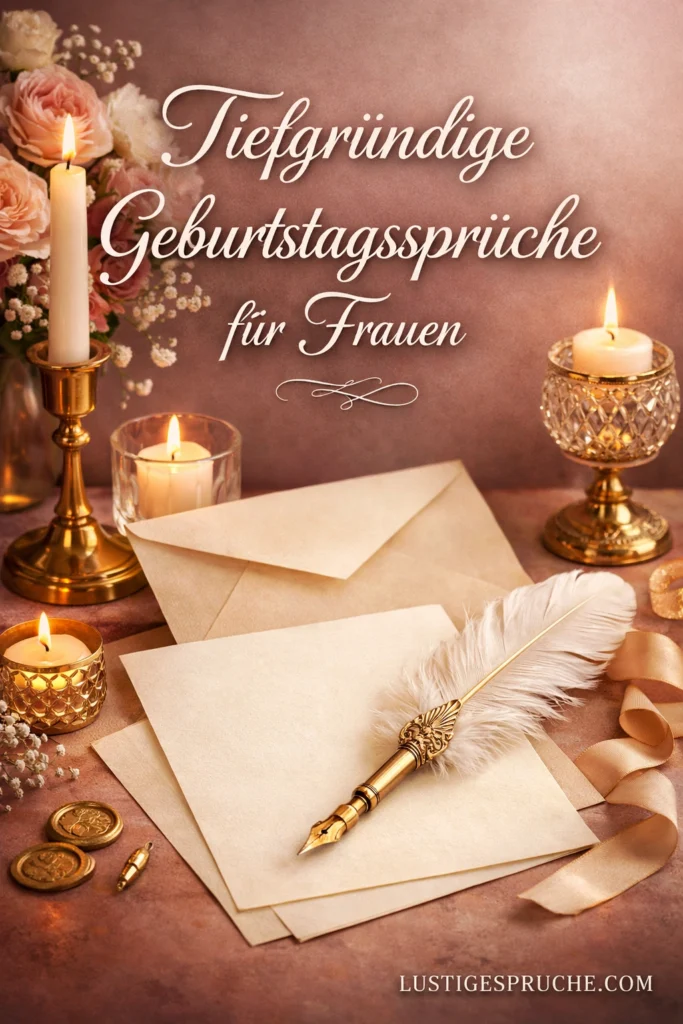 Sinnvolle Geburtstagssprüche für Frauen