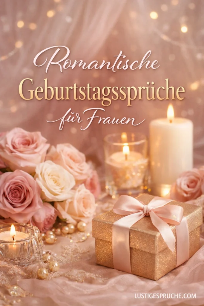 Liebevolle Geburtstagssprüche für Frauen kurz