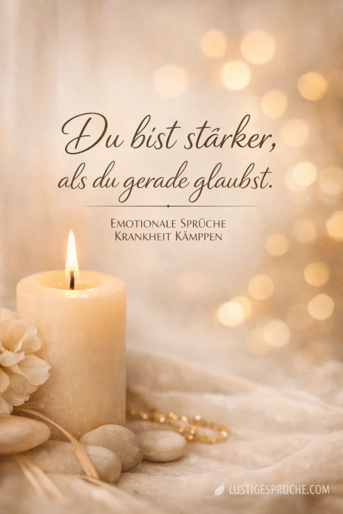 Sprüche Krankheit Kämpfen