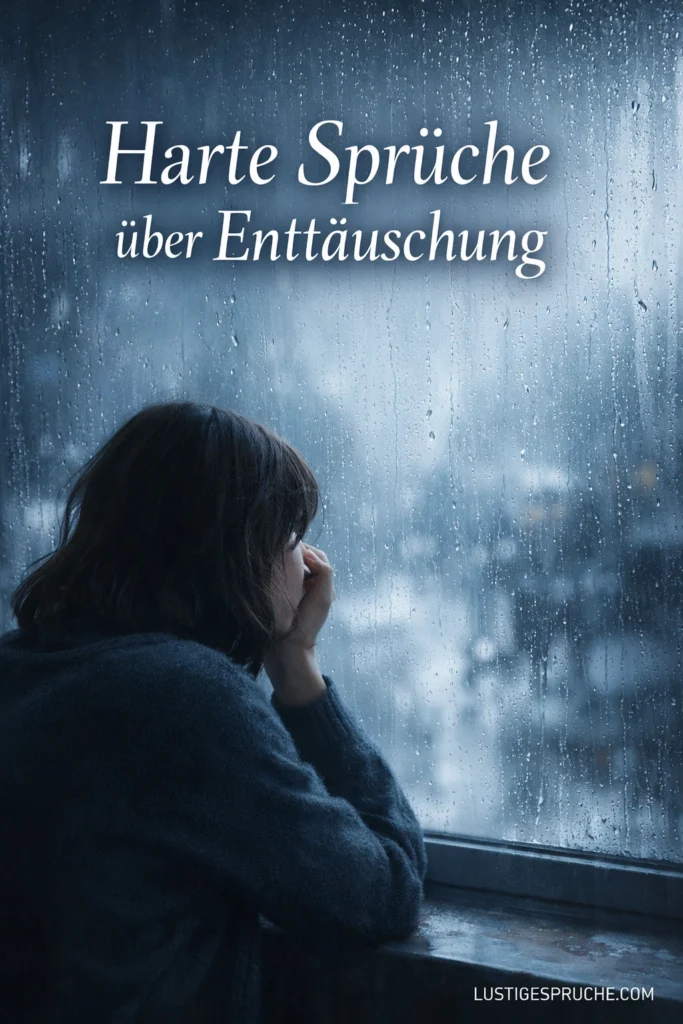 Harte Sprüche zum Nachdenken