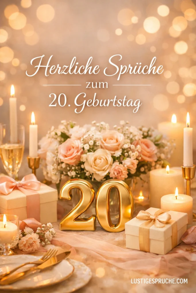 Geburtstag 20 Sprüche
