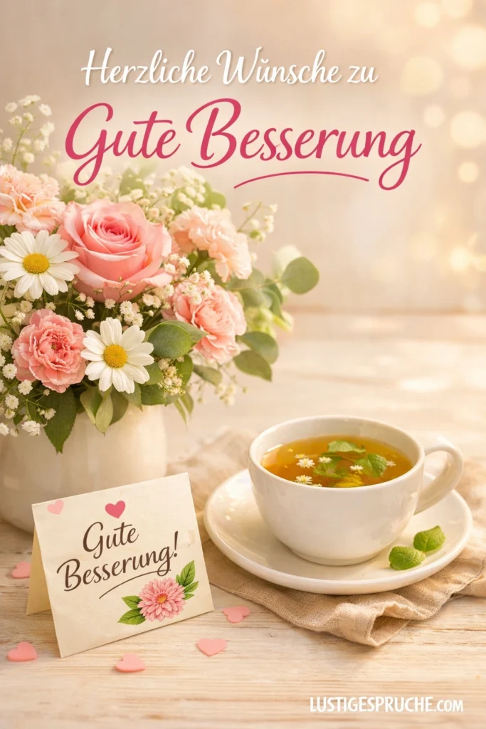 Wünsche zu Gute Besserung