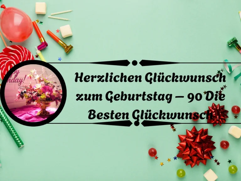 Herzlichen Glückwunsch zum Geburtstag