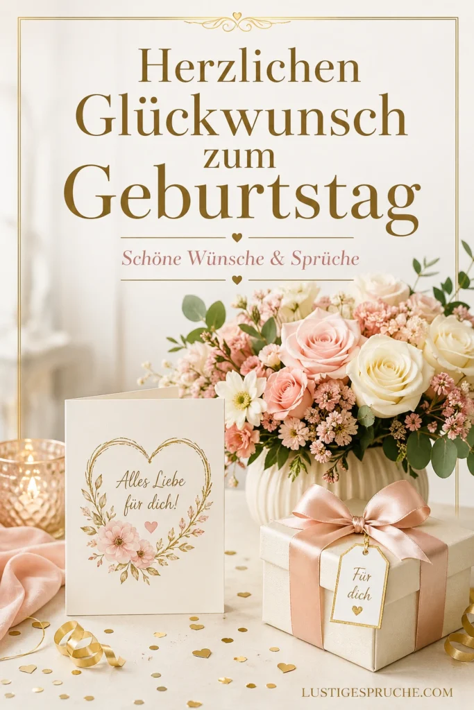 Herzlichen Glückwunsch zum Geburtstag