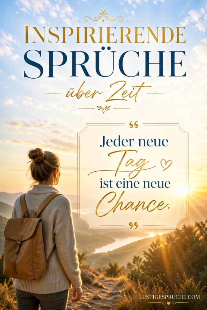 Spruch über Zeit
