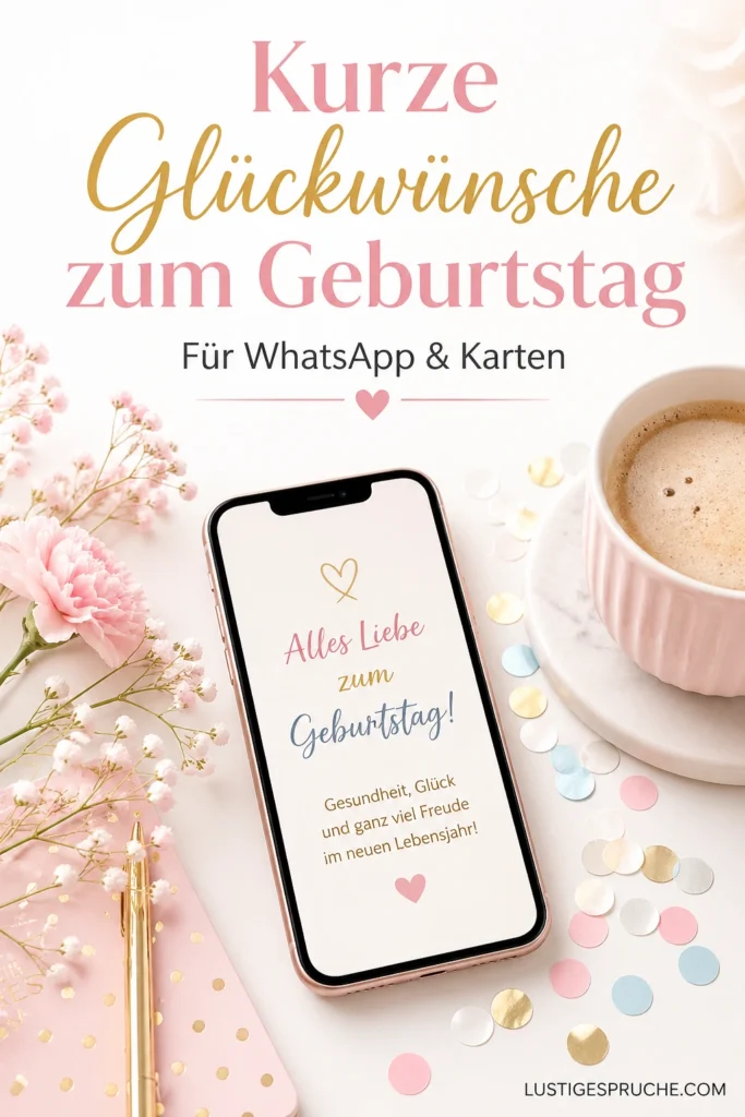 Glückwünsche zum Geburtstag Frau