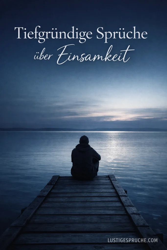 Sprüche über Einsamkeit