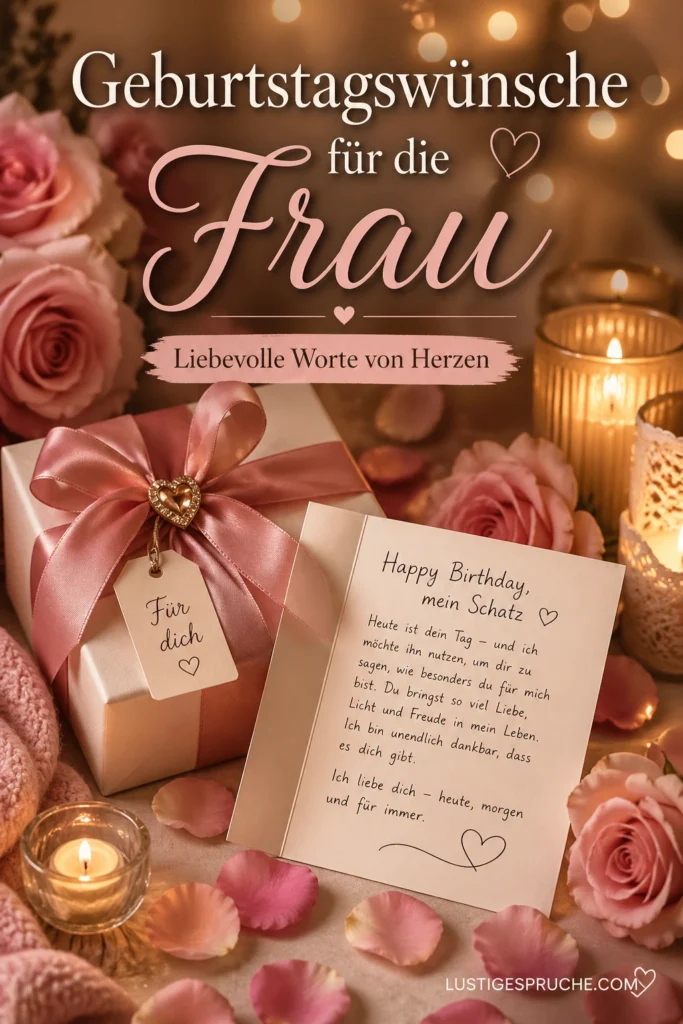 Glückwünsche zum Geburtstag Frau