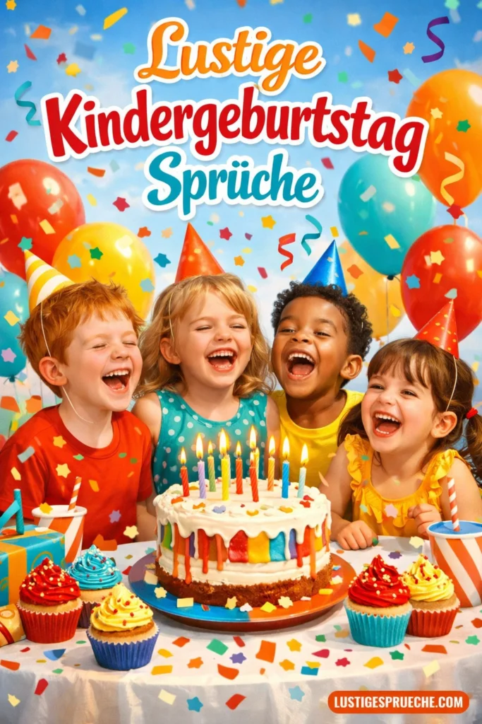 Kindergeburtstag Sprüche