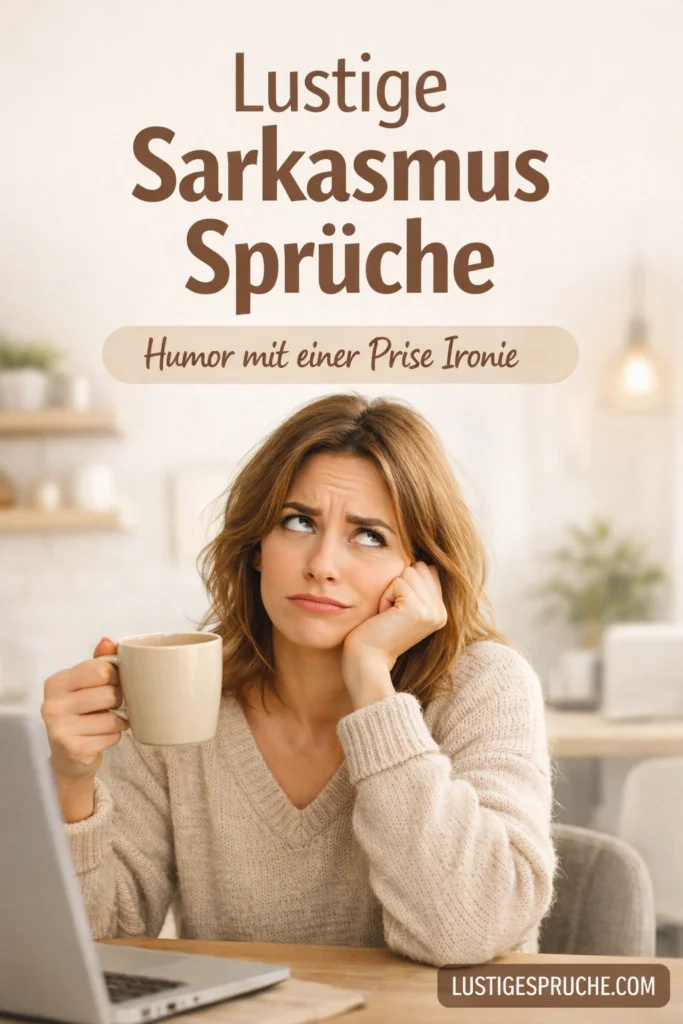 Sarkasmus Sprüche