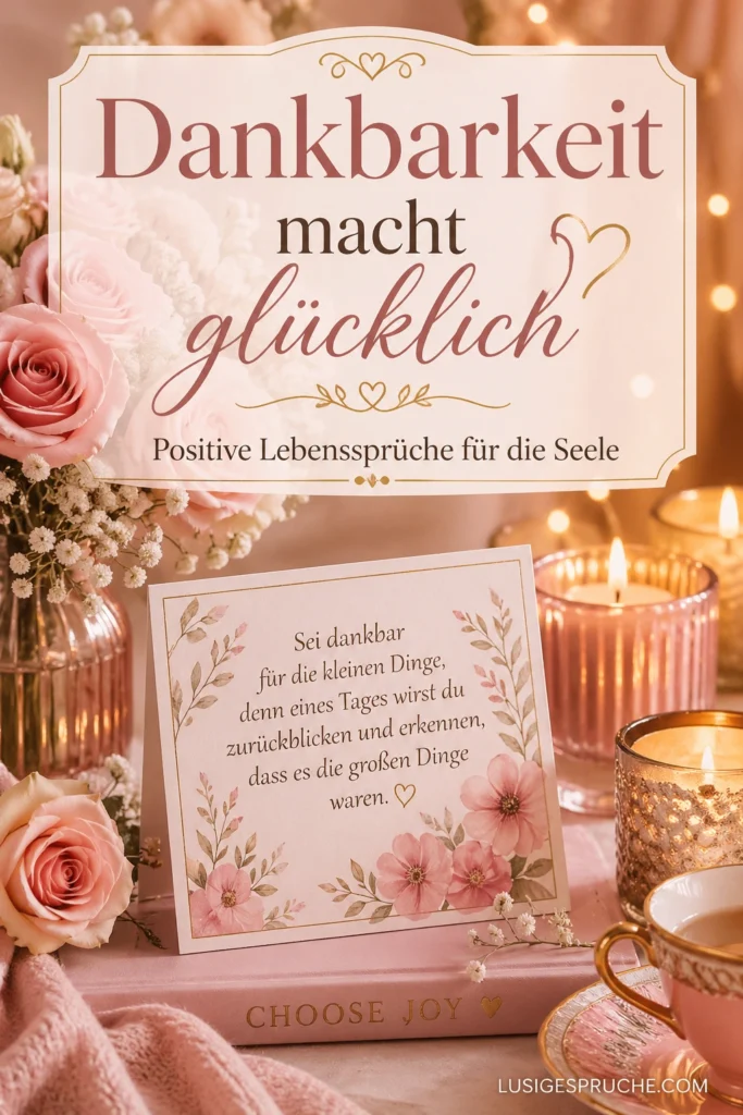 Leben positive Sprüche