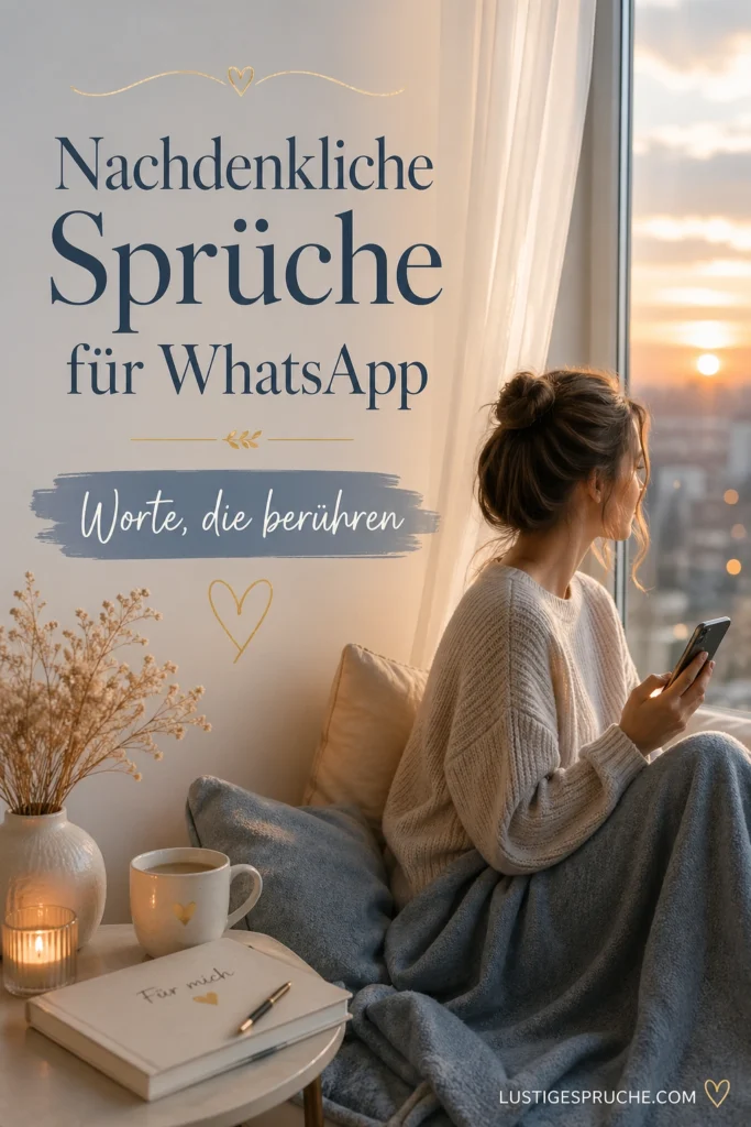 Sprüche für WhatsApp Status