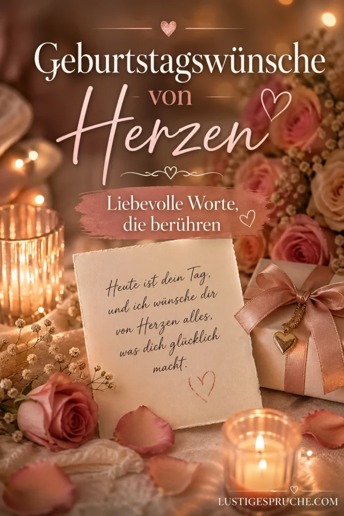 Schöne Sprüche zum Geburtstag