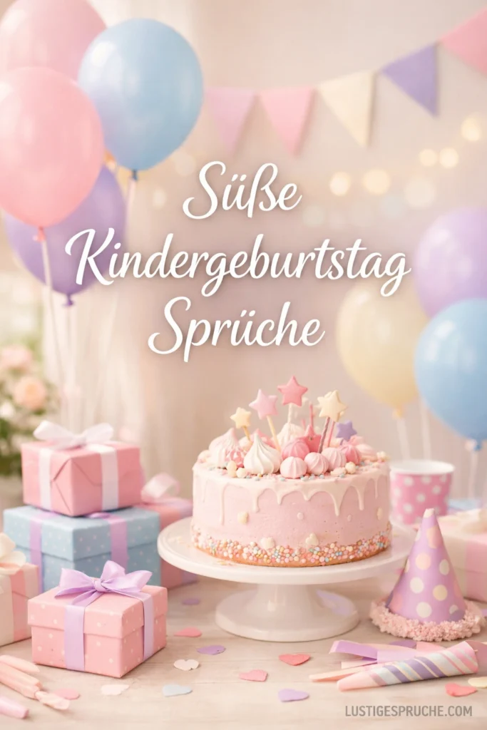 Kindergeburtstag Sprüche