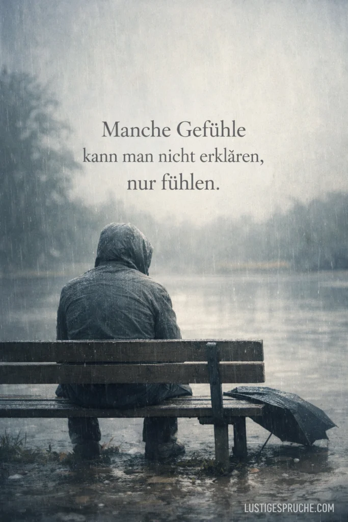 Sprüche mit Gefühlen