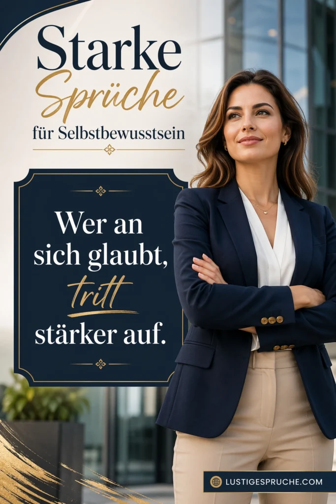 Sprüche Selbstbewusstsein