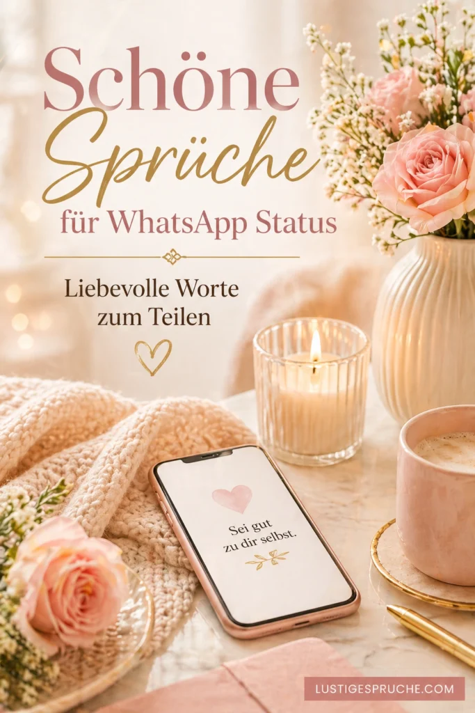 Sprüche für WhatsApp Status