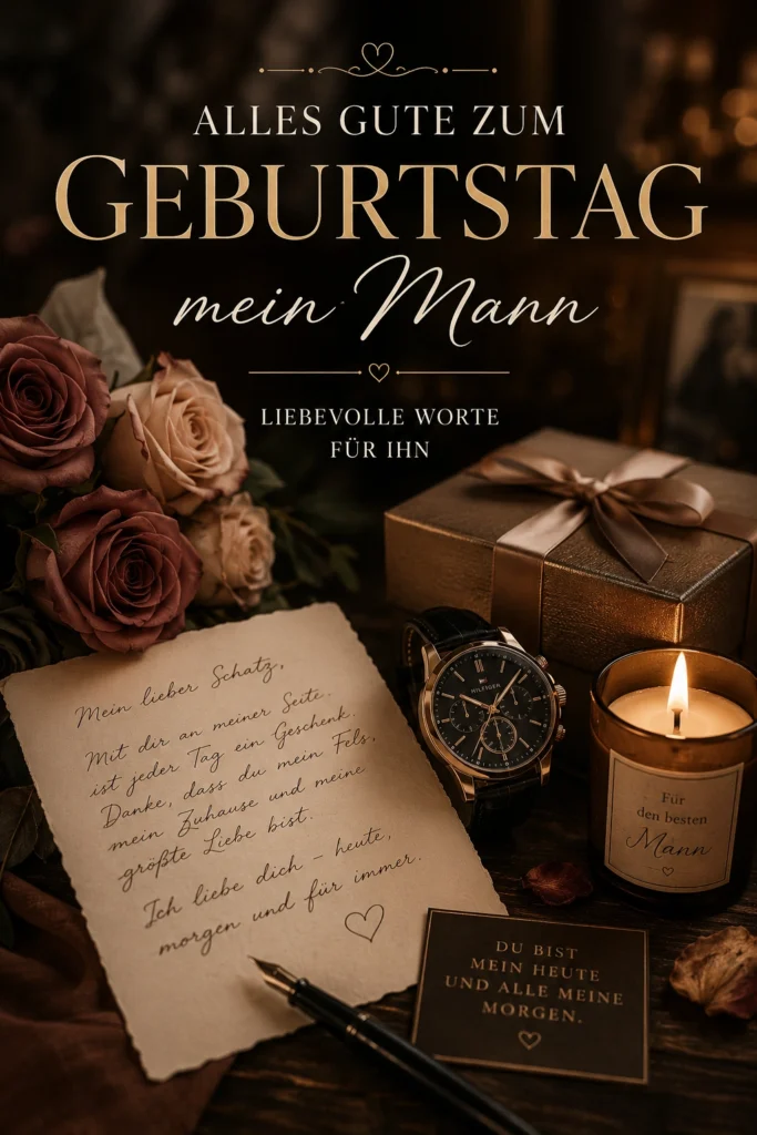 Alles Gute zum Geburtstag Mann
