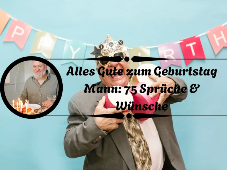 Alles Gute zum Geburtstag Mann