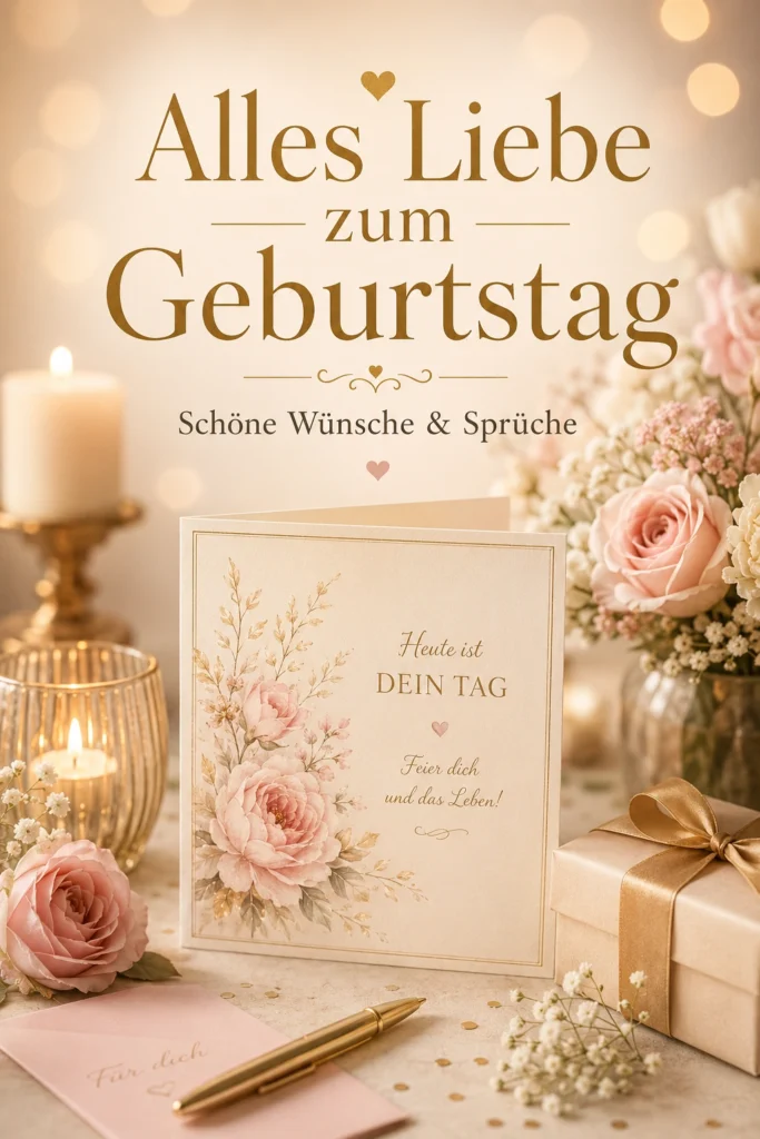 Alles Liebe zum Geburtstag