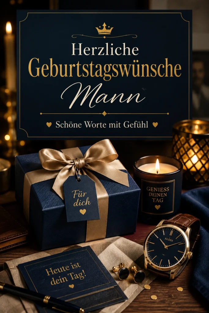 Geburtstagswünsche Mann